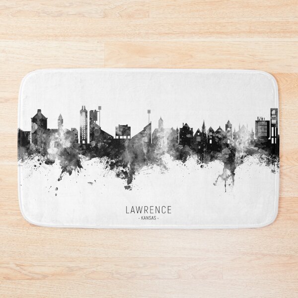 Item preview, Lawrence Kansas Skyline designed and sold by ArtPrints.