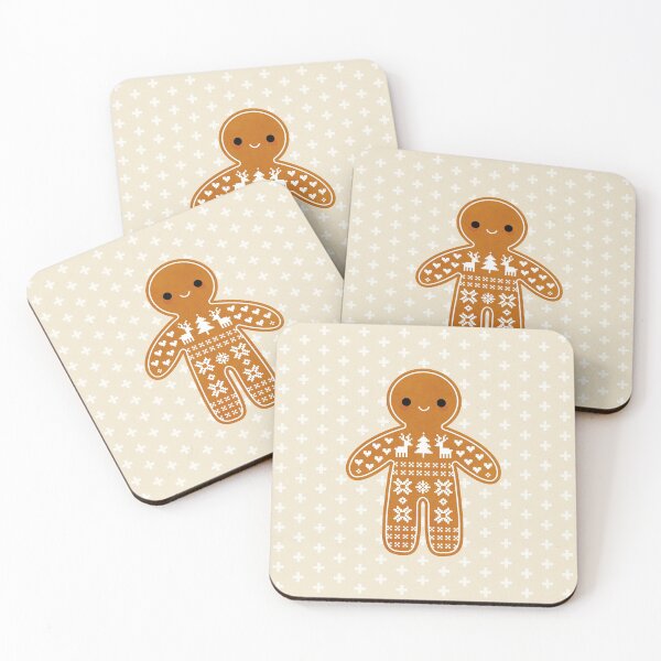 Item preview, Sweater Pattern Gingerbread Cookie designed and sold by Daisy Beatrice.