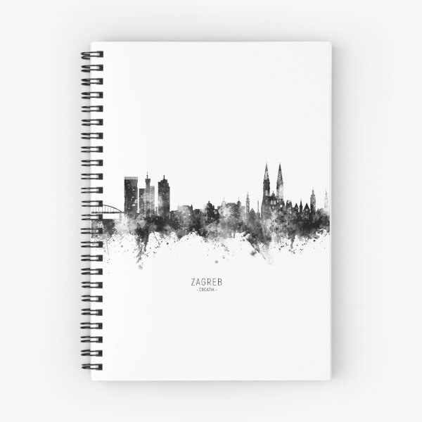 Item preview, Zagreb Croatia Skyline designed and sold by ArtPrints.