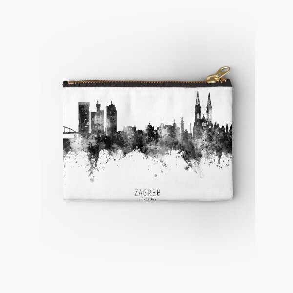 Artikelvorschau, Zagreb Croatia Skyline entworfen und verkauft von ArtPrints.