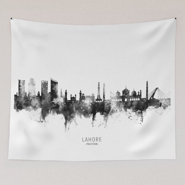 Item preview, Lahore Pakistan Skyline designed and sold by ArtPrints.
