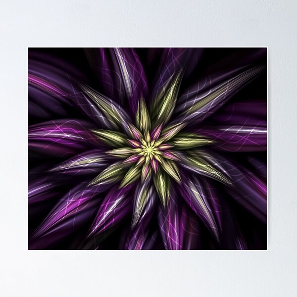 Artikelvorschau, Großes Fractal-Blumen-Design 1 entworfen und verkauft von Mindsofcreation.