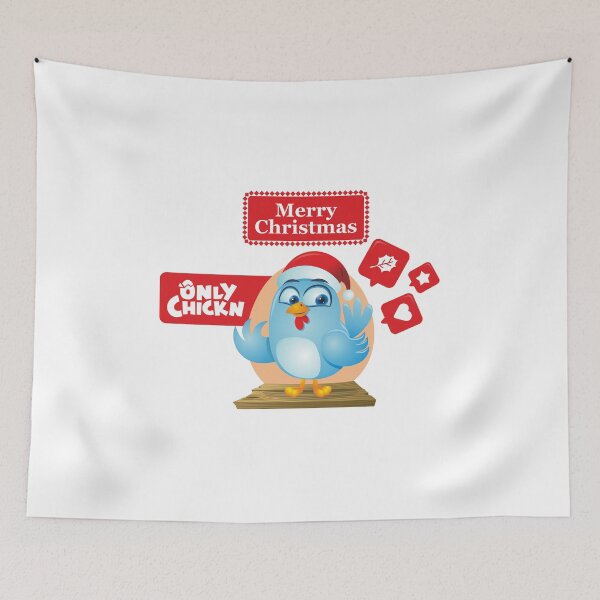 Item preview, Chicken Merry Christmas Only Chickn designed and sold by psthome.