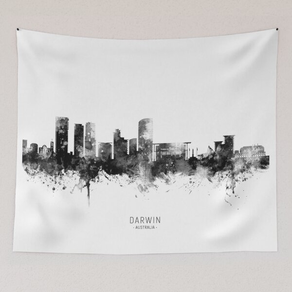 Item preview, Darwin Australia Skyline designed and sold by ArtPrints.