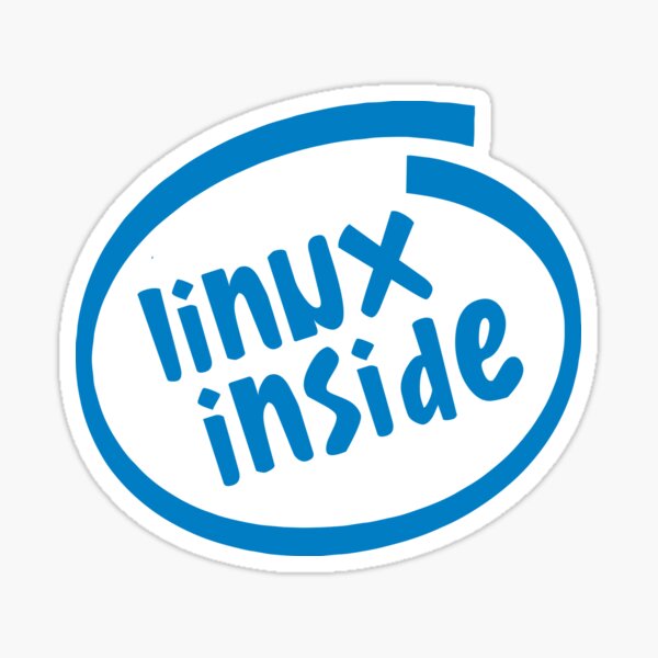 Aperçu de l'œuvre Linux à l'intérieur créée et vendue par fandemonium.