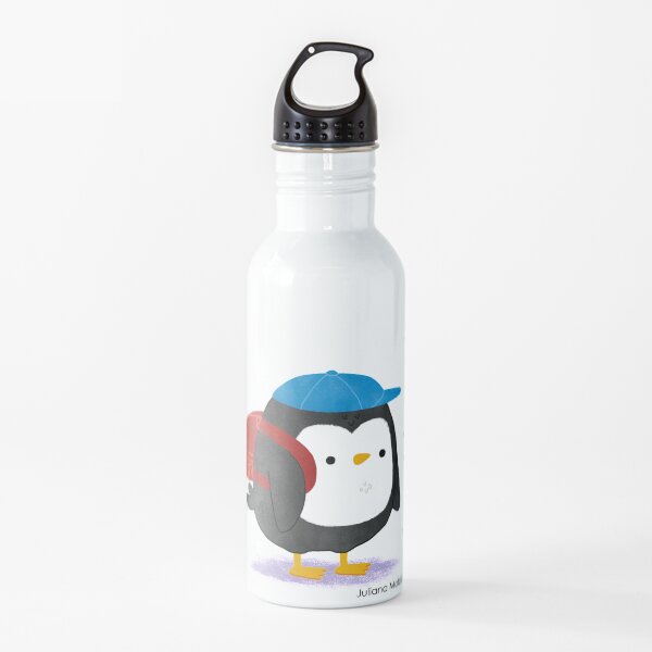 Jimmy Penguin goes to school Water Bottle