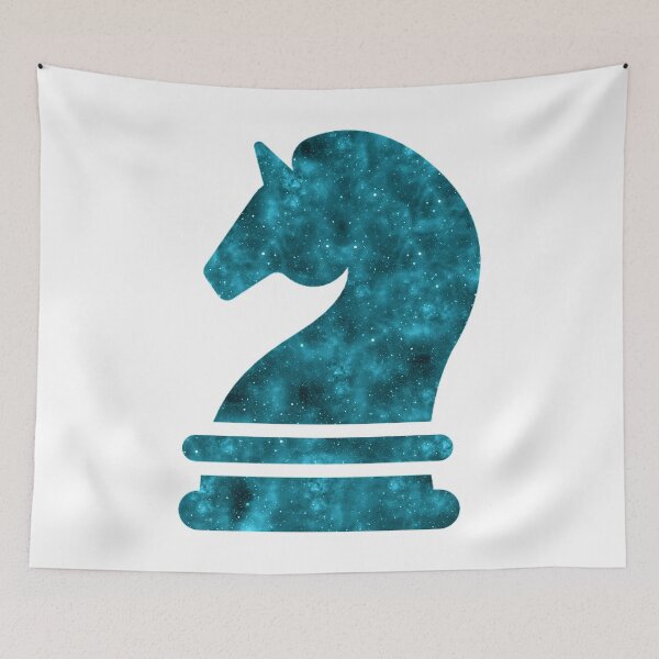 Item preview, Chess Pieces - Knight (Galaxy Design) designed and sold by Kamurata.