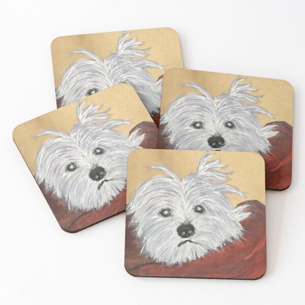 Item preview, Tinkerbell, a Maltipoo Gouache dog portrait designed and sold by Kimberhew.