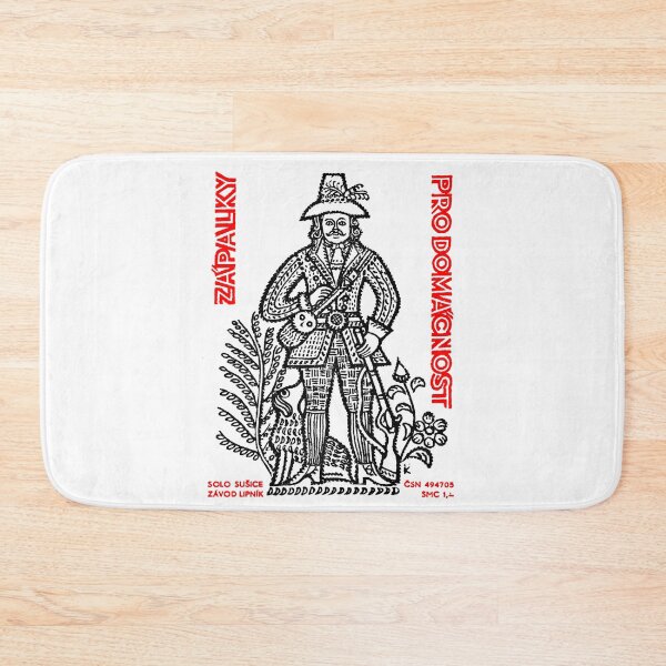 Item preview, Vintage Czech Matchbook Label Folkart Design #2 designed and sold by AestheticNow.