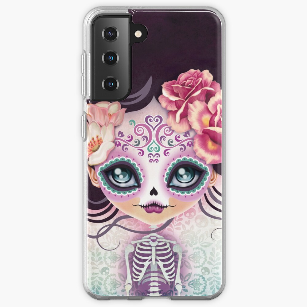 Camila Huesitos - Sugar Skull Samsung Galaxy Phone Case