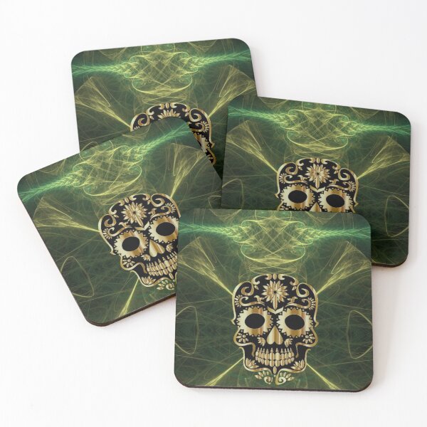 Item preview, Fractural Sugarskull Design designed and sold by Mindsofcreation.