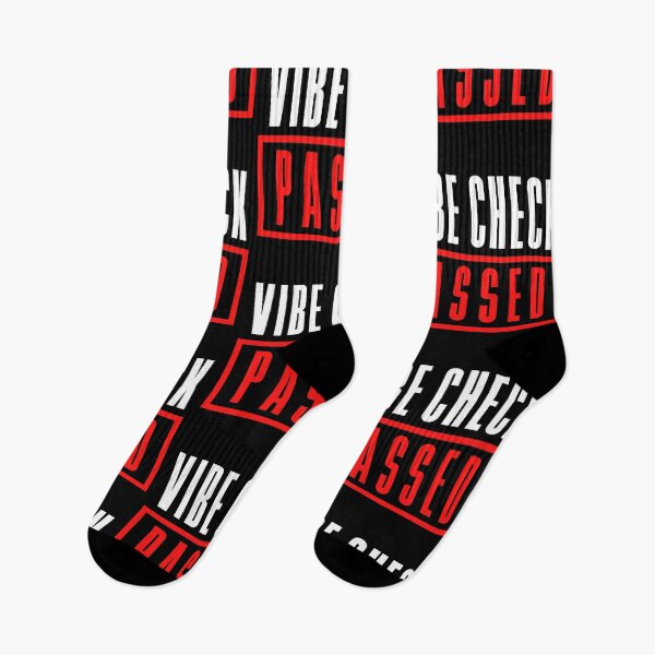 Item preview, Vibe Check Passed Meme Gen Z Memes designed and sold by okpinsPets.