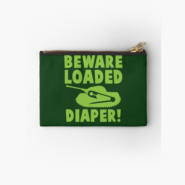 Item preview, BEWARE loaded diaper in green designed and sold by jazzydevil.