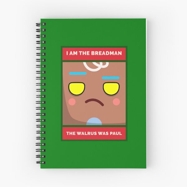 Item preview, I am the Breadman, Grouchy Gingerbread Man designed and sold by danielliamgill.