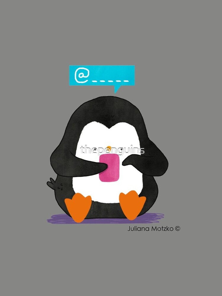 Social Media Penguin by thepenguins