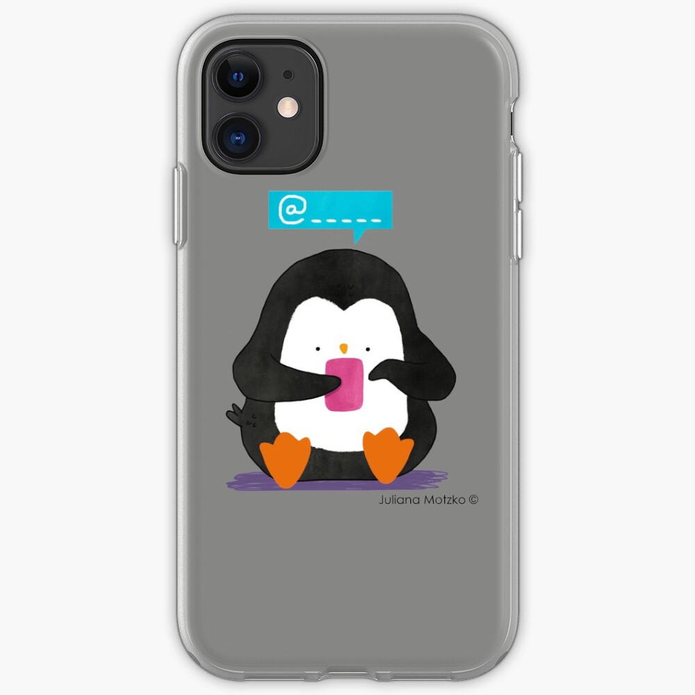 Social Media Penguin iPhone Case & Cover