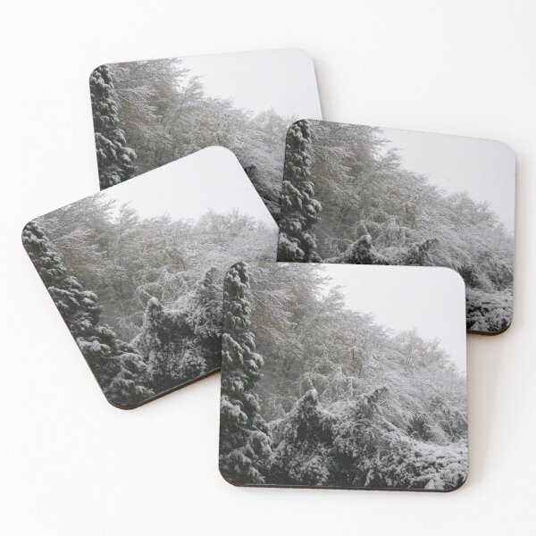 Item preview, WINTER  TREES SNOW LANDSCAPE IN TUSCANY FLORENCE  Black White Photo designed and sold by BulganLumini.