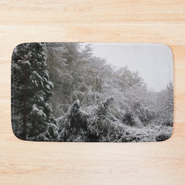 Item preview, WINTER  TREES SNOW LANDSCAPE IN TUSCANY FLORENCE  Black White Photo designed and sold by BulganLumini.