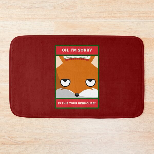 Item preview, Oh, I'm Sorry. Is This YOUR Henhouse? Christmas Fox designed and sold by danielliamgill.
