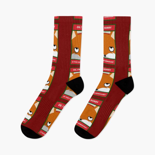 Item preview, Oh, I'm Sorry. Is This YOUR Henhouse? Christmas Fox designed and sold by danielliamgill.