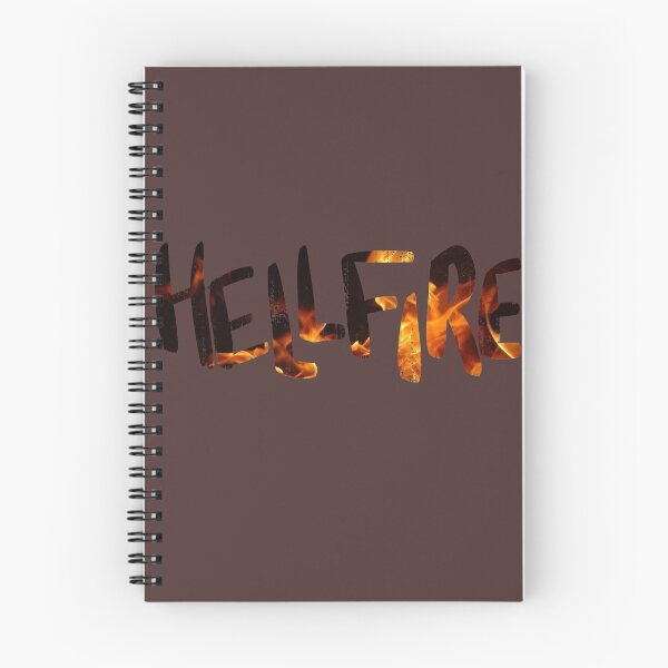 Item preview, Hellfire Hunchback of Notre Dame flames quote designed and sold by littlemooart.