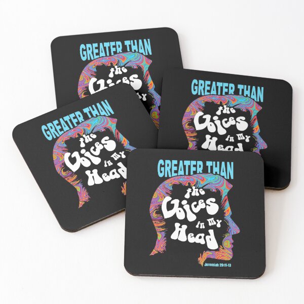 Item preview, Greater Than The Voices In My Head designed and sold by heart-tees.