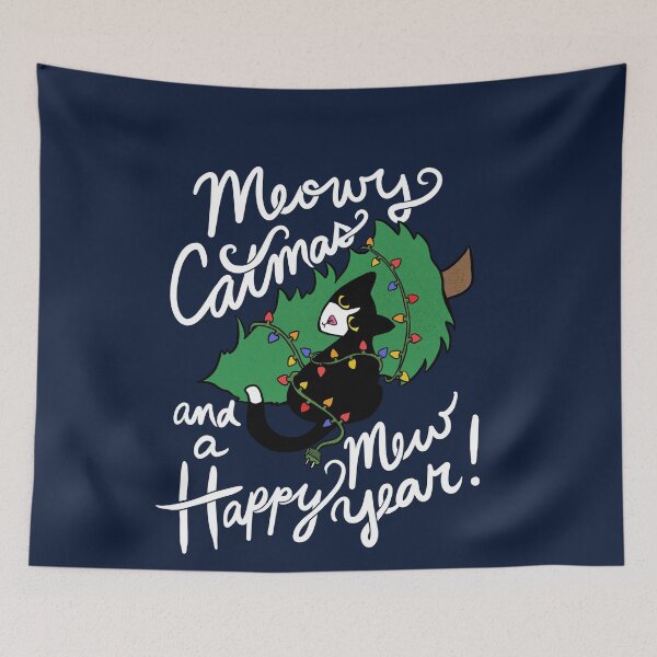 Item preview, Meowy Catmas designed and sold by FrictionMaxxing.