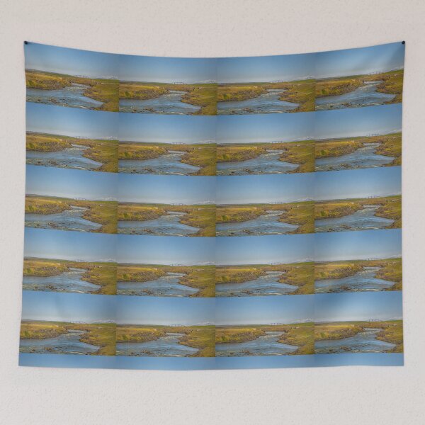 Item preview, Iceland. Landscape with River and Bridge. designed and sold by vadim19.