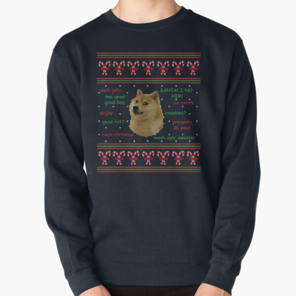 Item preview, Solcher lustiger Doge-hässlicher Weihnachtsstrickjacke designed and sold by shaggylocks.