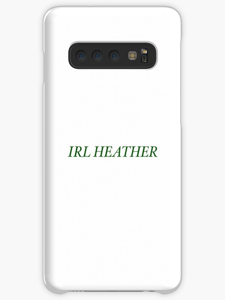 Irl Heather Duke Caps Case Skin For Samsung Galaxy By Coscloset Redbubble