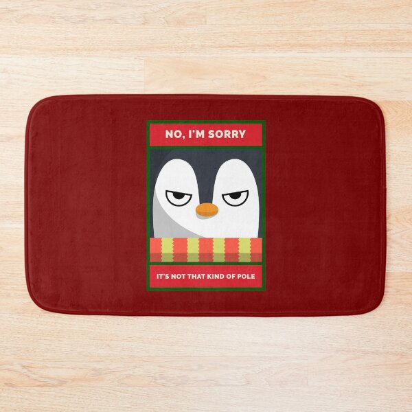 Item preview, I'm Sorry, It's Not THAT Kind of Pole Grouchy Christmas Penguin designed and sold by danielliamgill.