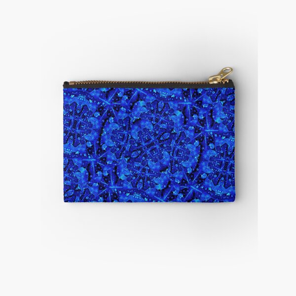 Item preview, Blue Fancy Ornate Print Pattern designed and sold by DFLC Prints.