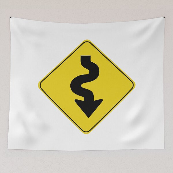 Item preview, Caution Road Sign designed and sold by Shanestillz.