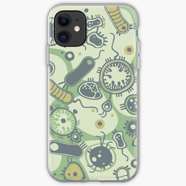 Eukaryote (green) iPhone Soft Case