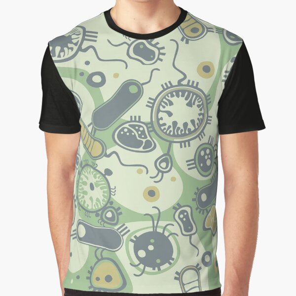 Eukaryote (green) Graphic T-Shirt