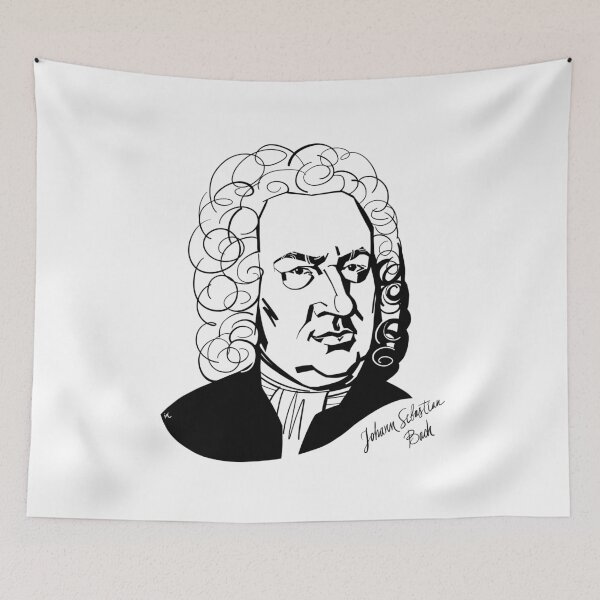 Item preview, Johann Sebastian Bach designed and sold by Irina Ivanova.