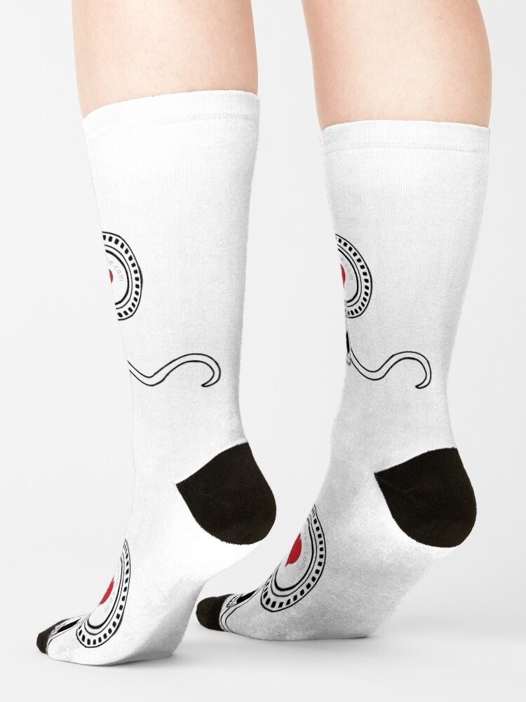 Thumbnail 4 of 5, Socks, MantraMouse® Warrior Pocket Logo designed and sold by donnamartini.