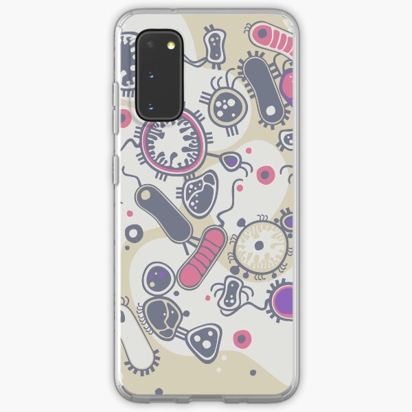 Eukaryote (rosa/lila) Samsung Galaxy Flexible Hülle