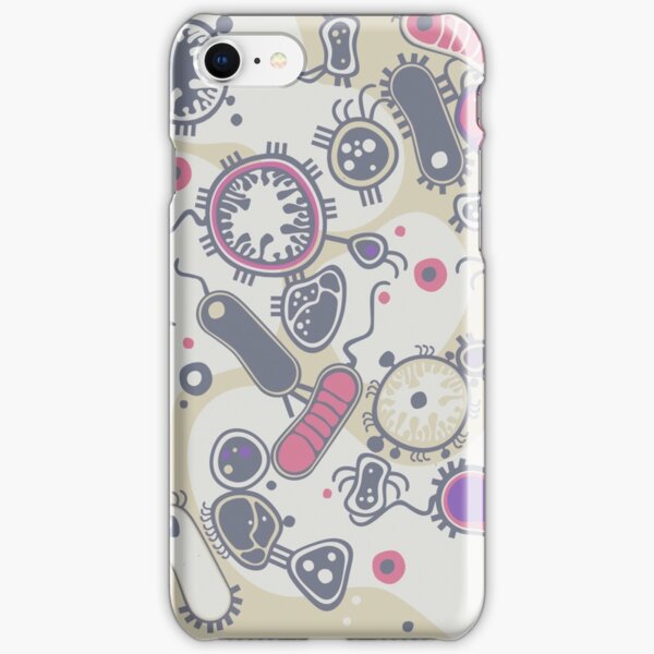 Eukaryote (rosa/lila) iPhone Leichte Hülle