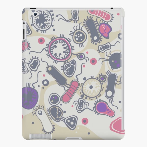 Eukaryote (rosa/lila) iPad – Leichte Hülle