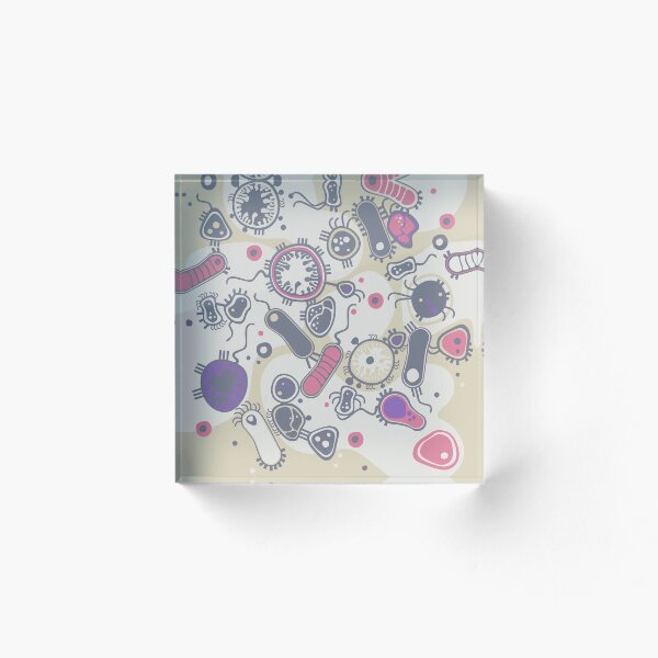 Item preview, Eukaryote (pink / purple) designed and sold by Atelier Eyeling.