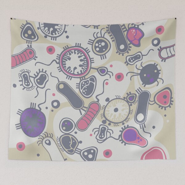 Item preview, Eukaryote (pink / purple) designed and sold by Atelier Eyeling.