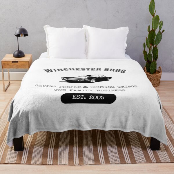 Item preview, Supernatural: Winchester Bros (Saving People - Hunting Things, The Family Business Est. 2005) designed and sold by NerdKeepers.
