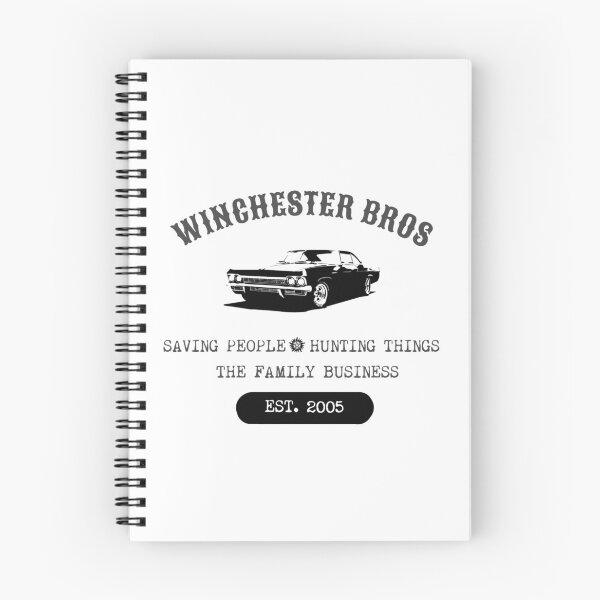 Item preview, Supernatural: Winchester Bros (Saving People - Hunting Things, The Family Business Est. 2005) designed and sold by NerdKeepers.