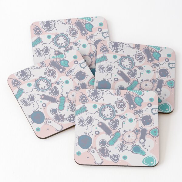 Item preview, Eukaryote (pink / turquoise) designed and sold by Atelier Eyeling.