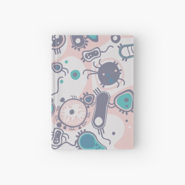Eukaryote (rosa/türkis) Notizbuch