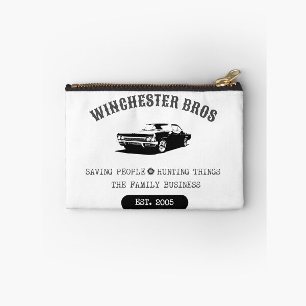 Item preview, Supernatural: Winchester Bros (Saving People - Hunting Things, The Family Business Est. 2005) designed and sold by NerdKeepers.