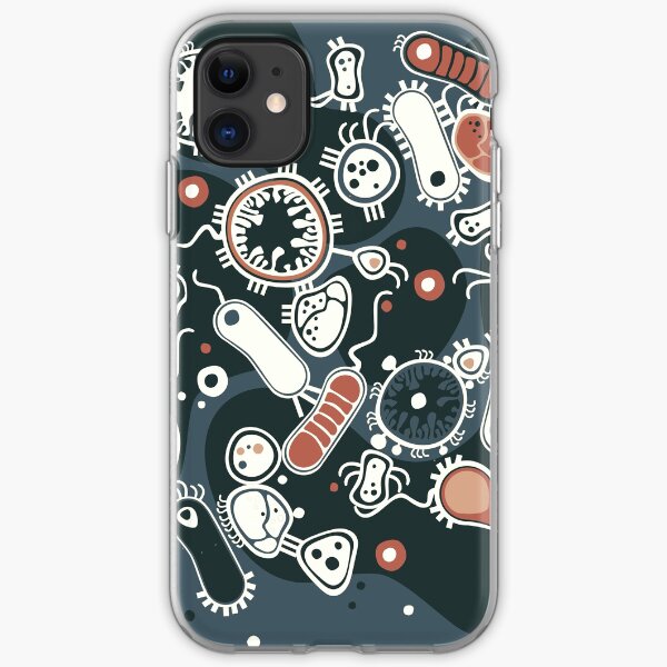 Eukaryote (dark + blue) iPhone Soft Case