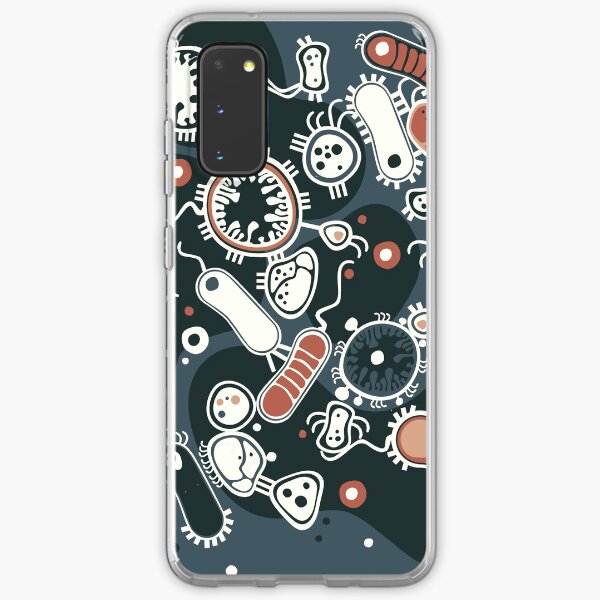 Eukaryote (dunkel + blau) Samsung Galaxy Flexible Hülle