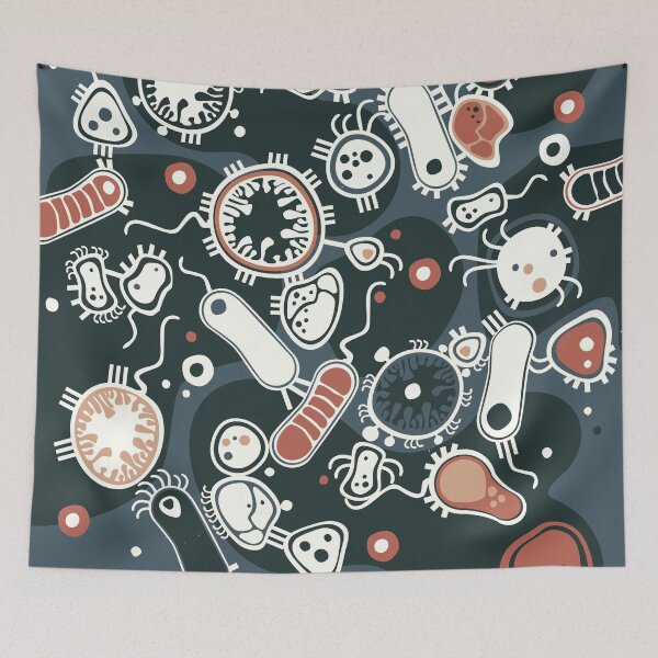 Item preview, Eukaryote (dark + blue) designed and sold by Atelier Eyeling.